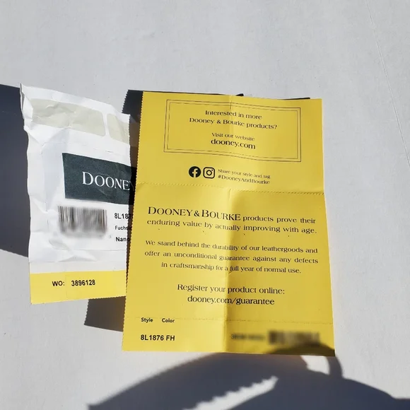 Dooney & Bourke Florentine Nano Satchel Fuchsia EUC - Picture 10 of 12